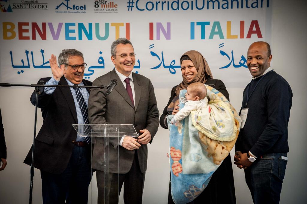 Penghargaan Nansen UNHCR bagi pengungsi diberikan kepada koridor kemanusiaan oleh Komisioner Tinggi PBB untuk Pengungsi